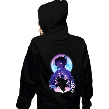 Load image into Gallery viewer, Daily_Deal_Shirts Zippered Hoodies, Unisex / Small / Black Demon Shinobu