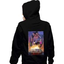 Load image into Gallery viewer, Daily_Deal_Shirts Zippered Hoodies, Unisex / Small / Black Master of Karate And Friendship