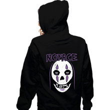 Load image into Gallery viewer, Secret_Shirts Zippered Hoodies, Unisex / Small / Black Punk NoFace