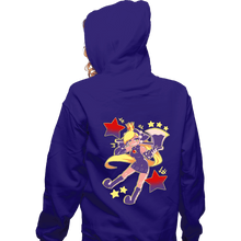 Load image into Gallery viewer, Daily_Deal_Shirts Zippered Hoodies, Unisex / Small / Violet Doppleganger