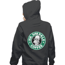 Load image into Gallery viewer, Shirts Zippered Hoodies, Unisex / Small / Dark Heather Mr. Sparkle Coffee