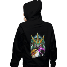 Load image into Gallery viewer, Shirts Zippered Hoodies, Unisex / Small / Black The Shattered
