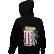 Load image into Gallery viewer, Shirts Zippered Hoodies, Unisex / Small / Black Back to the Phone Booth