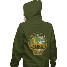 Load image into Gallery viewer, Secret_Shirts Zippered Hoodies, Unisex / Small / Military Green Eternal Brew