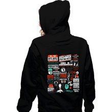 Load image into Gallery viewer, Shirts Zippered Hoodies, Unisex / Small / Black All Things Office