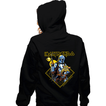 Load image into Gallery viewer, Daily_Deal_Shirts Zippered Hoodies, Unisex / Small / Black Somewhere In Space