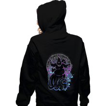 Load image into Gallery viewer, Shirts Zippered Hoodies, Unisex / Small / Black Dark Ursula