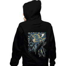 Load image into Gallery viewer, Shirts Pullover Hoodies, Unisex / Small / Black Starry Remake