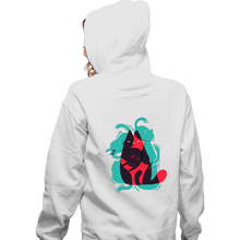 Load image into Gallery viewer, Shirts Zippered Hoodies, Unisex / Small / White Cat Shapes
