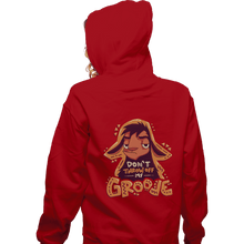 Load image into Gallery viewer, Secret_Shirts Zippered Hoodies, Unisex / Small / Red My Groove Secret Sale