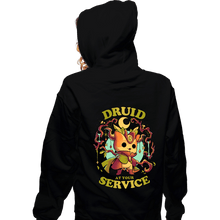 Load image into Gallery viewer, Daily_Deal_Shirts Zippered Hoodies, Unisex / Small / Black Druid&#39;s Call
