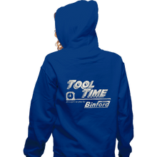 Load image into Gallery viewer, Daily_Deal_Shirts Zippered Hoodies, Unisex / Small / Royal Blue Tool Time