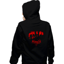 Load image into Gallery viewer, Shirts Zippered Hoodies, Unisex / Small / Black Mandy Metal