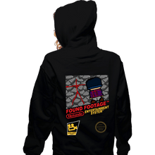 Load image into Gallery viewer, Daily_Deal_Shirts Zippered Hoodies, Unisex / Small / Black Found Footage