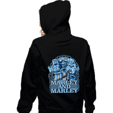 Load image into Gallery viewer, Daily_Deal_Shirts Zippered Hoodies, Unisex / Small / Black Marley And Marley