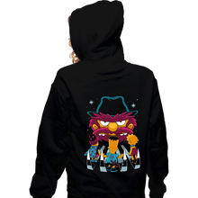 Load image into Gallery viewer, Daily_Deal_Shirts Zippered Hoodies, Unisex / Small / Black Dream Warriors