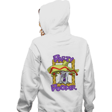 Load image into Gallery viewer, Shirts Zippered Hoodies, Unisex / Small / White Party Pooper