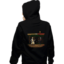 Load image into Gallery viewer, Secret_Shirts Zippered Hoodies, Unisex / Small / Black Python Epic Fight