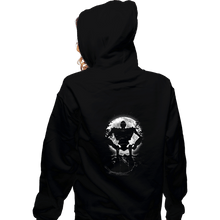 Load image into Gallery viewer, Shirts Zippered Hoodies, Unisex / Small / Black Moonlight Giant