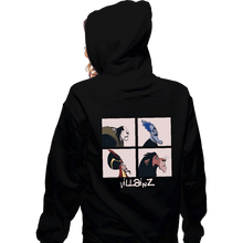 Load image into Gallery viewer, Secret_Shirts Zippered Hoodies, Unisex / Small / Black 90s Villains