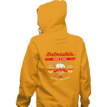 Load image into Gallery viewer, Secret_Shirts Zippered Hoodies, Unisex / Small / White Satriales Pork Market