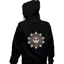 Load image into Gallery viewer, Shirts Zippered Hoodies, Unisex / Small / Black Jack Mandala