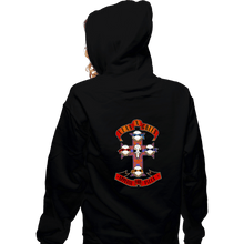 Load image into Gallery viewer, Shirts Zippered Hoodies, Unisex / Small / Black Appetite For Pizza