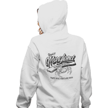 Load image into Gallery viewer, Shirts Zippered Hoodies, Unisex / Small / White Maryland