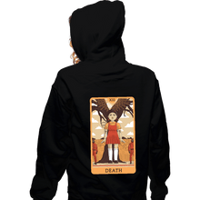 Load image into Gallery viewer, Daily_Deal_Shirts Zippered Hoodies, Unisex / Small / Black Tarot Squid Game Death