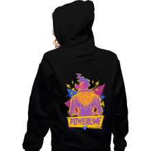 Load image into Gallery viewer, Daily_Deal_Shirts Zippered Hoodies, Unisex / Small / Black Powerline