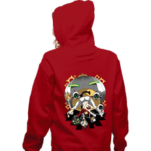 Load image into Gallery viewer, Daily_Deal_Shirts Zippered Hoodies, Unisex / Small / Red The Pose