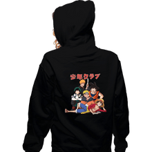 Load image into Gallery viewer, Secret_Shirts Zippered Hoodies, Unisex / Small / Black Shonen Club