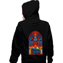 Load image into Gallery viewer, Secret_Shirts Zippered Hoodies, Unisex / Small / Black Vecna Glass