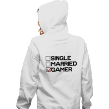 Load image into Gallery viewer, Shirts Zippered Hoodies, Unisex / Small / White The Gamer