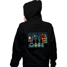 Load image into Gallery viewer, Secret_Shirts Zippered Hoodies, Unisex / Small / Black Chaotic Ending!