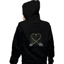 Load image into Gallery viewer, Shirts Zippered Hoodies, Unisex / Small / Black Wars Love
