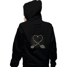 Load image into Gallery viewer, Shirts Zippered Hoodies, Unisex / Small / Black Wars Love