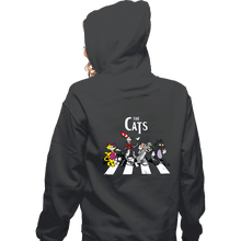 Load image into Gallery viewer, Daily_Deal_Shirts Zippered Hoodies, Unisex / Small / Dark Heather The Cats
