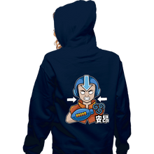 Load image into Gallery viewer, Shirts Zippered Hoodies, Unisex / Small / Navy Aang Man