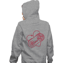 Load image into Gallery viewer, Shirts Zippered Hoodies, Unisex / Small / Sports Grey Retrogaming Lover
