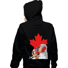 Load image into Gallery viewer, Shirts Pullover Hoodies, Unisex / Small / Black Captain Canuck And Team Canada