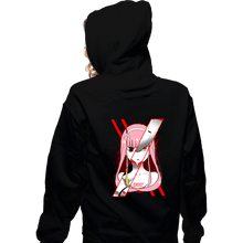 Load image into Gallery viewer, Shirts Zippered Hoodies, Unisex / Small / Black Franxx