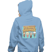 Load image into Gallery viewer, Shirts Zippered Hoodies, Unisex / Small / Royal blue Thank You For Being A Friend
