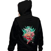 Load image into Gallery viewer, Daily_Deal_Shirts Zippered Hoodies, Unisex / Small / Black Combined Power