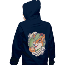 Load image into Gallery viewer, Shirts Zippered Hoodies, Unisex / Small / Navy Keep Your Chin Up