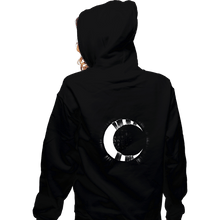 Load image into Gallery viewer, Daily_Deal_Shirts Zippered Hoodies, Unisex / Small / Black Moon Bust