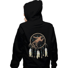 Load image into Gallery viewer, Shirts Zippered Hoodies, Unisex / Small / Black Dreamcatcher