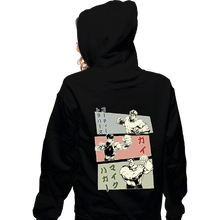 Load image into Gallery viewer, Secret_Shirts Zippered Hoodies, Unisex / Small / Black Final Fight