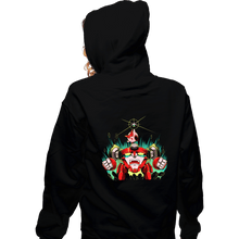 Load image into Gallery viewer, Shirts Zippered Hoodies, Unisex / Small / Black Gurren Puff