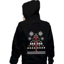 Load image into Gallery viewer, Shirts Zippered Hoodies, Unisex / Small / Black Operation Christmas Cod